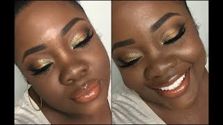 All this Glam from a $10 Eyeshadow Palette