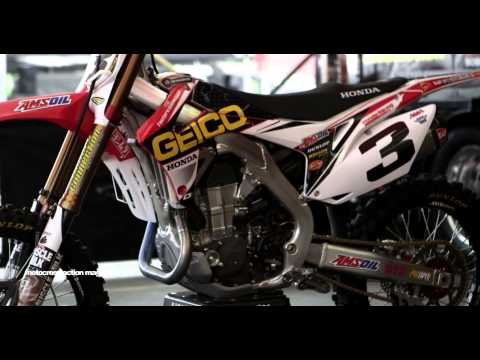 Inside The Pro's Bikes Featuring Eli Tomac's Factory Geico Honda CRF450