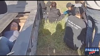 DPS Recovers 23 Illegal Immigrants Smuggled Inside Flatbed Trailer