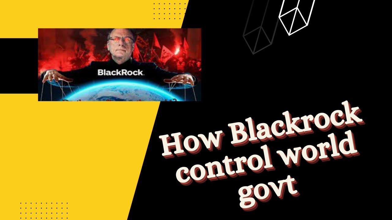 How Blackrock  control world govt |  Blackrock Aladdin |
