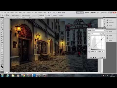 Photoshop Tutorial  Day To Night with Lighting