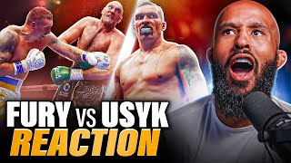 "That Fight Was EPIC!" | TYSON FURY vs USYK INSTANT REACTION!