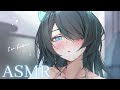 【ASMR/3Dio】I'm Tired but Clingy..! 💙 Teasing, kisses, and tingles!