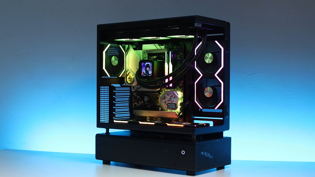 Dual chamber PC that's unlike any other - Gamemax N80 Review - YouTube