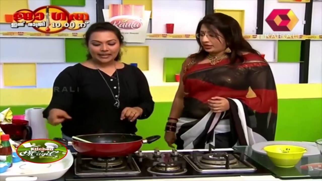 Kitchen Magic Season 3   Navya in Improvisation round