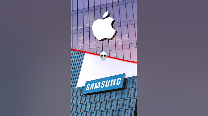Samsung VS Apple 💀