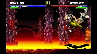 UMK3 Arcade - Shang Tsung 13 hits 100% combo #1