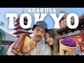 Everything we ate in asakusa tokyo  musttry unagitempurathings to do japan travel guide  2024