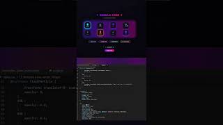MENÚ NEÓN INTERACTIVO (VERSIÓN 2) 💜✨ | HTML CSS JS #programacion #programming #coding #parati #fyp
