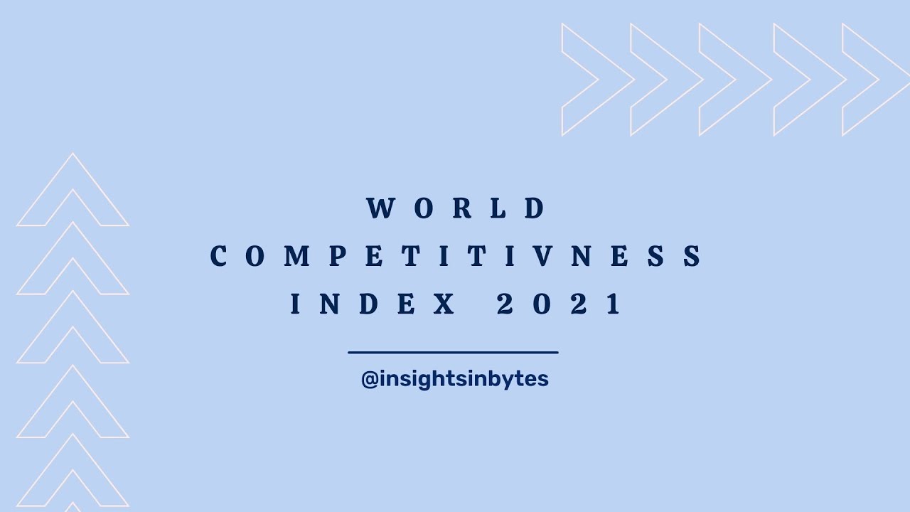 WORLD COMPETITIVENESS INDEX 2021