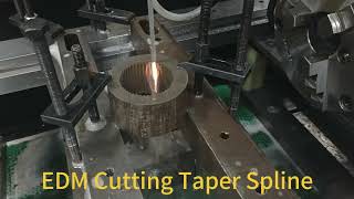 High Precision Wire EDM Machine Cutting Taper Inner Spline