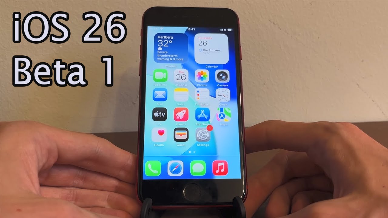 iOS 26 Beta on the oldest supported iPhone