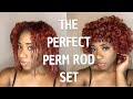 The Perfect Perm Rod Set On Transitioning Hair