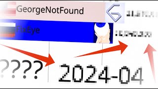 GeorgeNotFound vs FixEye 2016-2024г.(Статистика)