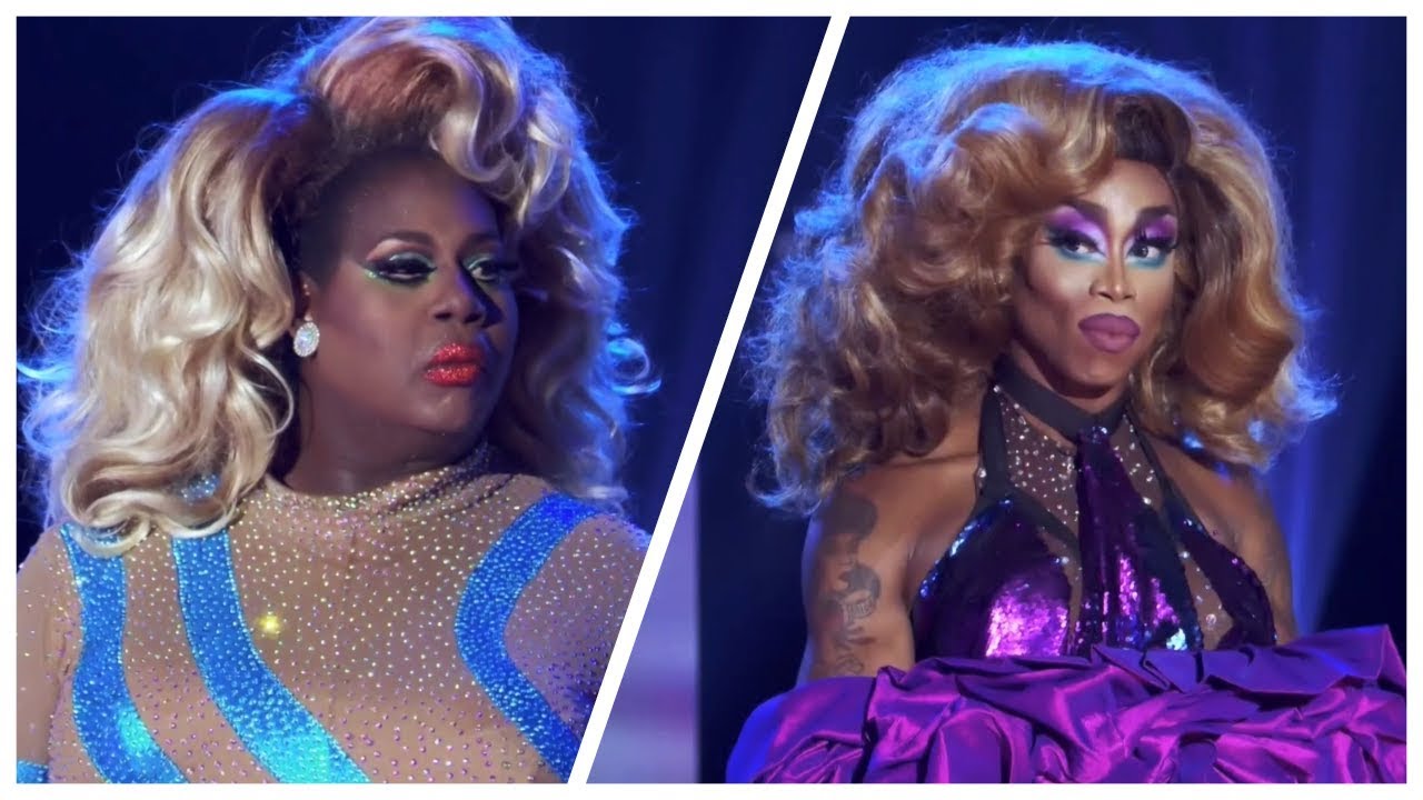 Latrice Royale vs. Monique Heart - Sissy That Walk | RuPaul's Drag Race ...