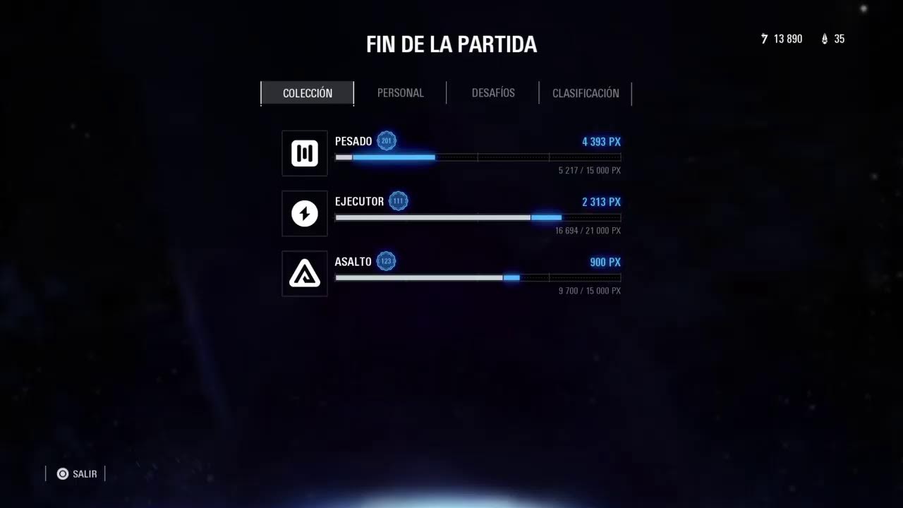 Jugando al star wars battlefront 2