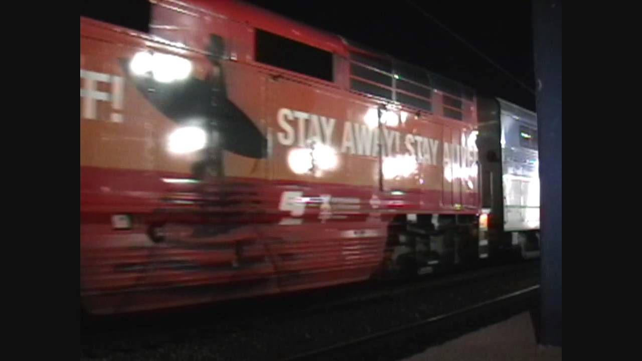 Emergency Stop Proceedures for a Broken Crossing Gate at Washington Street, Featuring F59PHI 455