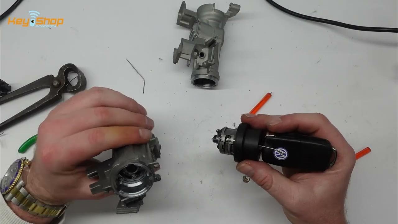 how to replace volkswagen ignition switch / תיקון סוויץ פולקסווגן YouTube