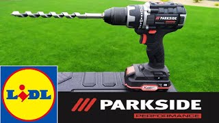 Parkside Performance Cordless drill / driver PABSP 20-Li B2 Unboxing and  TEST 