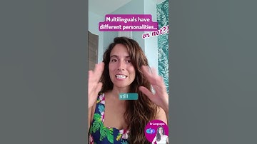 Do multilinguals REALLY have different personalities? 🤨 #languages #languagelearning #polyglot