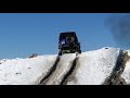 Land Cruiser 2jzgte snow climbing