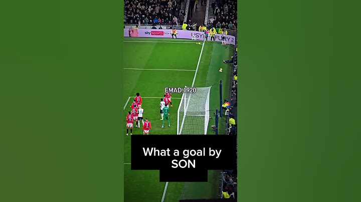 Son's EPIC corner kick goal vs Man Utd! ⚽🔥 #HeungMinSon #Spurs #ManUtd