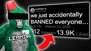 The Day EVERYONE Got BANNED From Gorilla Tag...