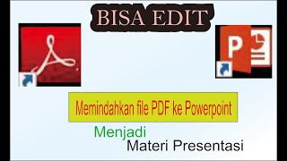 Cara memindahkan file pdf ke powerpoint menjadi materi presentasi