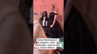 Denzel Washington's daughter, Katia Washington, and her wife/partner, Colleen Wilson.