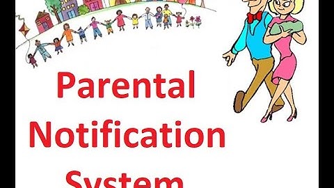 3-Parental Notification System PROJECT in PHP -  Urdu/Hindi