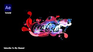 Animated Glowing Logo Effect | in Adobe After Effects Tutorial