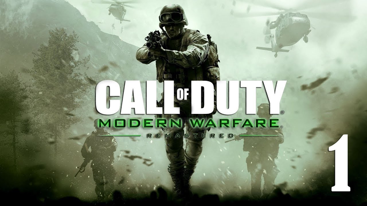 CALL OF DUTY 4 MODERN WARFARE REMASTERED Pc Gameplay «Все в камуфляже»