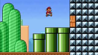 SUPER MARIO BROS. 3 - WORLD 7-1 (GREY BLOCK CLIP) #1