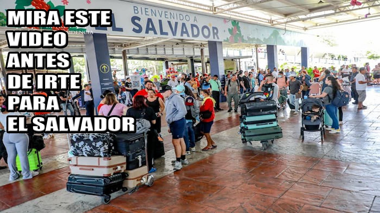 😱❤️Quieres irte para El Salvador, de Estados Unidos para siempre No te vallas sin ver este video😯😓🤐😮