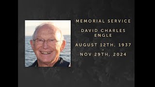 David Charles Engle Memorial Service