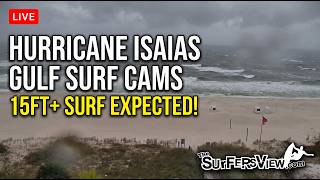 Hurricane Isaias LIVE Cams: Pensacola Beach, Orange Beach, Destin, Panama City | Gulf Coast Surf