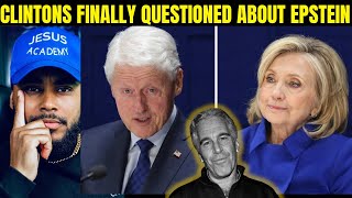The Clinton’s FINALLY get questioned about Epstein and Pizzagate! 