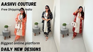 New Designer Arrivals| Cotton, Silk, Orgenza | Aashvi Couture| Free Shipping #aashvicouture #viral