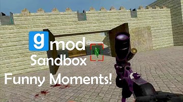 Gmod Sandbox Funny Moments! - Intelligent HUD, Onslaught Map