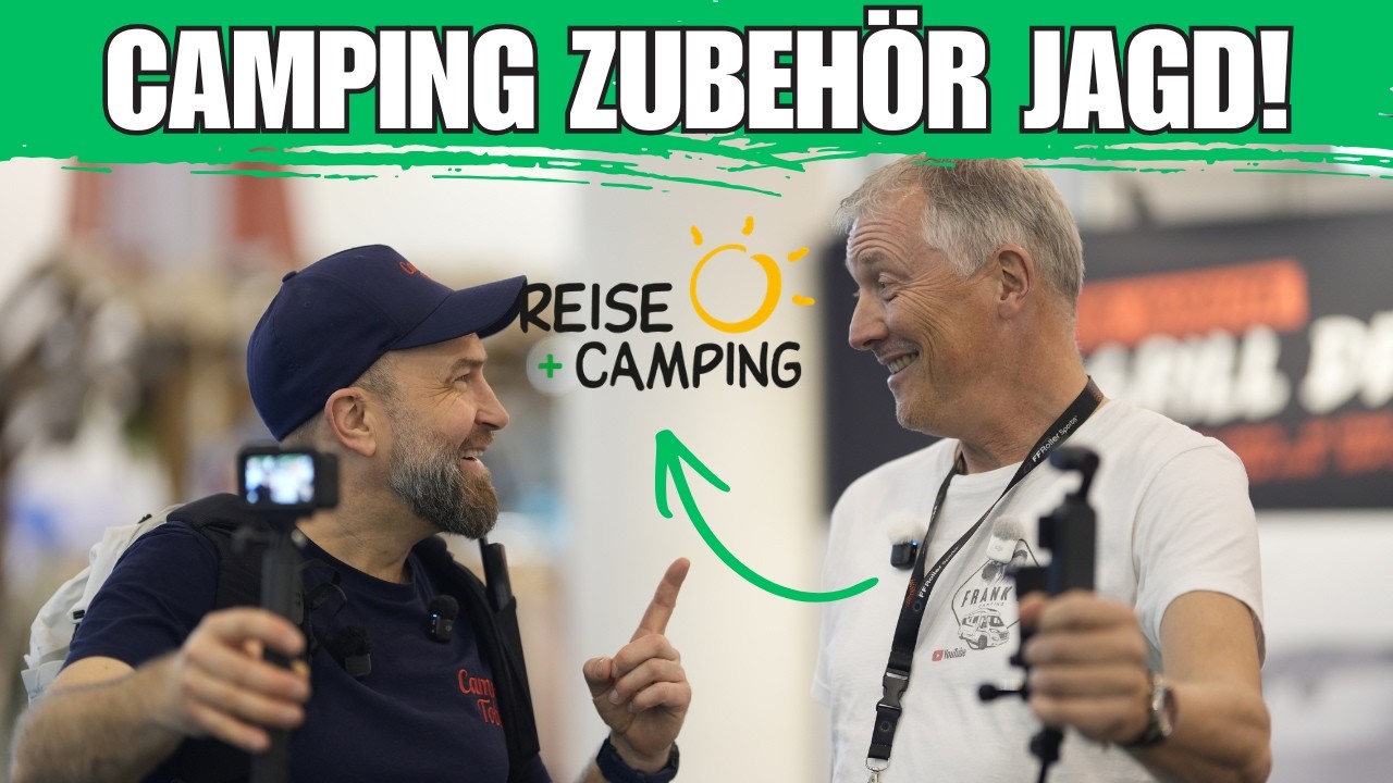 Mit @FrankDCamping auf Camping Zubehör-Jagd! 🔥 Reise + Camping Messe Essen 2026 - Teil 2