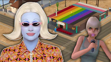 I built a fabulous gay bar in The Sims 2