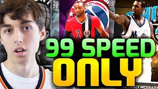 NBA'S FASTEST PLAYERS! ALL 99 SPEED! NBA 2K16