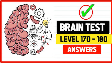 Brain Test Level 170 to 180 || Brain Test Walkthrough