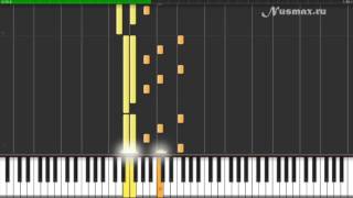 Johann Sebastian Bach - Prelude in C major Piano Tutorial (Synthesia + Sheets + MIDI)