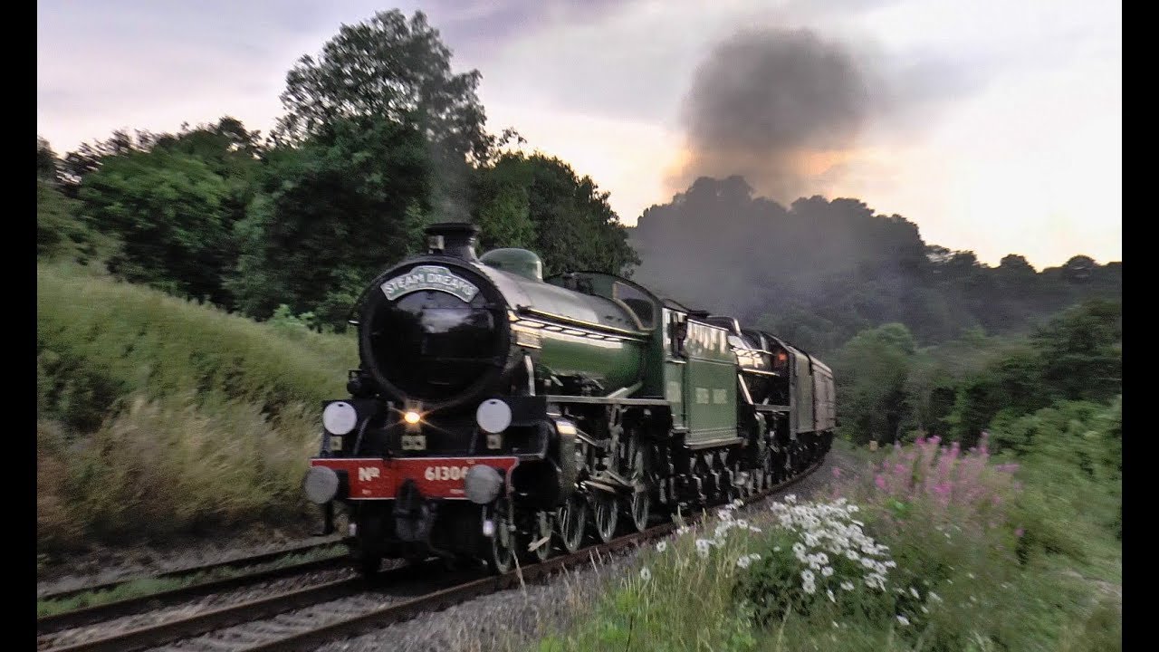 61306 & 44871 - Double Headed Steam Up Sapperton Bank (2019)