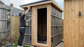 How To Install External Cladding On A Diy Sauna Step-By-Step Guide