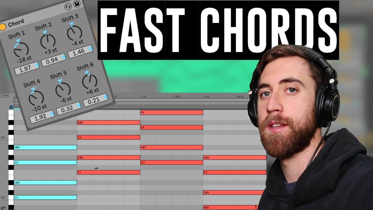 How To Easily Make Hip Hop Chords In Ableton - YouTube