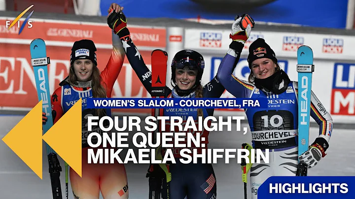 Four Straight, One Queen: Mikaela Shiffrin | Highlights | FIS Alpine