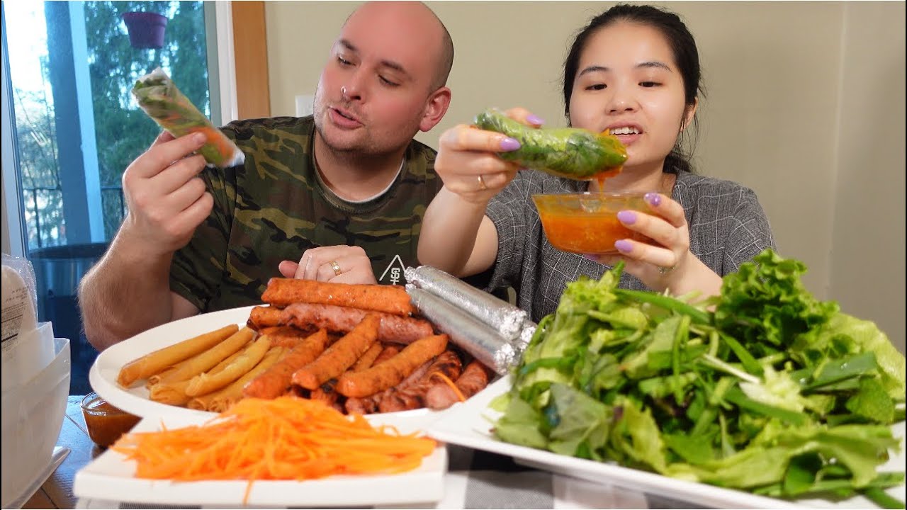 Vlog 818 LÀM MÂM NEM NƯỚNG XUYÊN BANG,CHẠO TÔM,NEM ỐC.CÓ NGON NHƯ LỜI