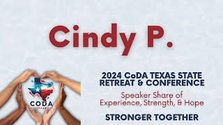Inspirational Speaker Share (Cindy P. - Sept. 2024)
